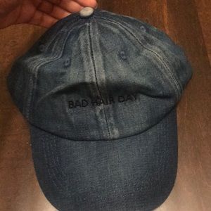 Denim dad hat